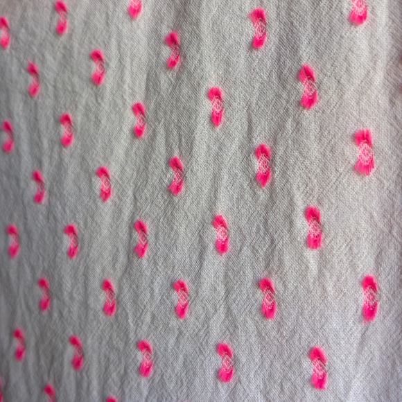 Lilly Pulitzer Kipper Cover-Up Tunic Dress L/XL Tangelo Neon Clip Beach Boho - Picture 6 of 13